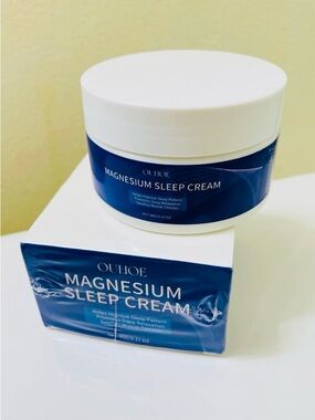 Magnesium Sleep cream-improves sleep-muscle pain-body relaxation -new-3.17 oz